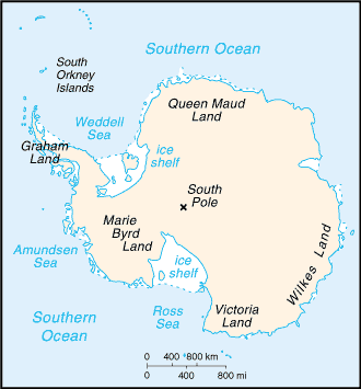 [Country map of Antarctica]