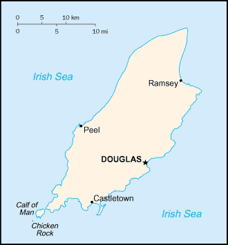 [Country map of Man, Isle of]