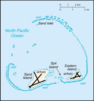 [Country map of Midway Islands]