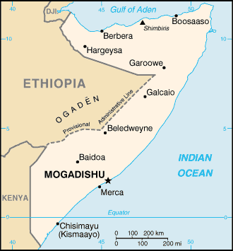 [Country map of Somalia]