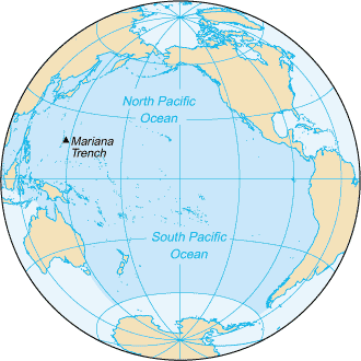 [Country map of Pacific Ocean]